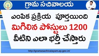Grama Ward Sachivalayam Total Posts in Visakhapatnam District