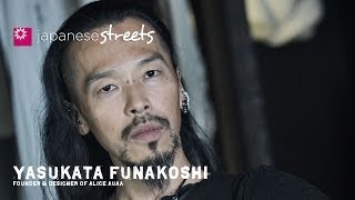 Designer Yasutaka Funakoshi of Fashion Brand Alice Auaa