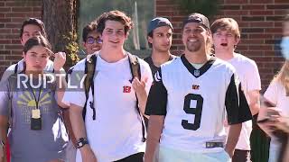 USA: Cincinnati Bengals, LA Rams discuss upcoming Super Bowl clash
