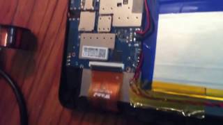 Планшет Irbis TZ17 разбор