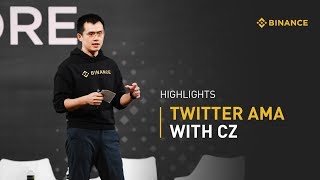 Binance Twitter AMA with CEO Changpeng Zhao (CZ)