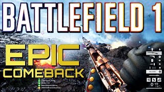 Battlefield 1: 77-4 Epic Comeback! (PS4 PRO Multiplayer Gameplay)
