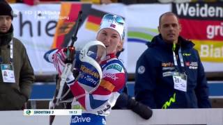 Damen 10 km Verfolgung Pokljuka 2016