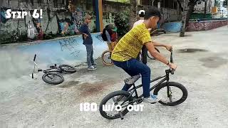 How to 180 bunny hop