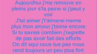 Je T'aime encore. Darling- Je regrette Fort