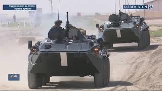 Термизда ўтказилган шартли жанг реал вазиятдагидек кечди