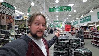 Цены на инструмент в магазине Менардс в Америке