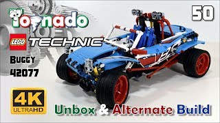 LEGO Technic - Buggy (42077) Unbox & Alternate Build [4K]