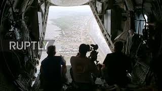 USA: Aerial footage reveals aftermath of Hurricane Ida in New Orleans