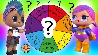 Spin The Mystery Rainbow Wheel for Extreme Super Power - LOL Surprise Challenge Game