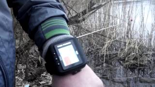 Беспроводной эхолот Lucky FF518 - портативный эхолот часы