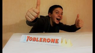Обзор на швейцарский шоколад TOBLERONE