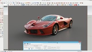 Thea render + SketchUP. HDRI изображение в качестве студийного освещения.