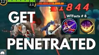 HILDA'S ARMOR PENETRATION FROM ULT AND WIND CHASER | WTFacts # 8 | Mobile Legends