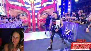 WWE Raw Rey Mysterio 20th celebration ENTRANCE 7/25/22