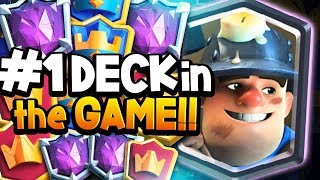 THIS IS THE #1 DECK IN CLASH ROYALE?!
