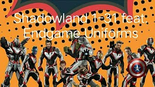 Shadowland Floors 1–31 feat. the New Endgame Uniforms | Marvel Future Fight