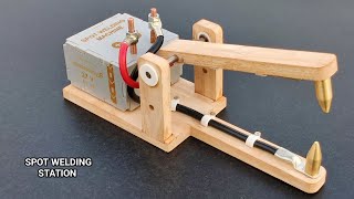 Making Spot Welding Station Using Diy Super Capacitor (100000000Uf)