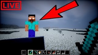 HEROBRINE AVVISTATO DURANTE LE LIVE! - MINECRAFT 1.11.2 (NO MODS)