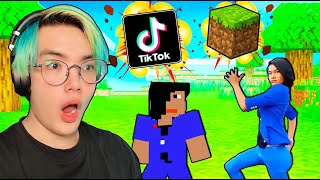 TIKTOK MINECRAFT LIỆU CÓ THẬT ? PHONG CẬN THỬ NGHIỆM VIDEO TRIỆU VIEW