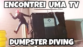 LIXOS DAS LOJAS DOS EUA: ENCONTREI UMA TV  #1 JEKRIZA