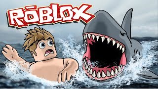 Roblox | GIANT SHARK DESTROYS EVERYTHING! (Shark vs Boat Challenge)