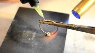 How To Solder Tiny Ring Components