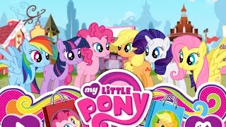 Пони игры. ШОПИНГ. ПОКУПАЕМ МНОГО ВСЕГО ДЛЯ My little pony. Мультик игра для детей.
