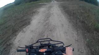 Покатушки #1 на Квадроцикле KXD ATV 006 Hammer 125