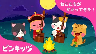 おうちに　ようこそ！ | コトモニャンズ | せかいのうた | 子供の歌 | ねこのかぞく | Welcome to My House! | ピンキッツ！