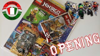 Lego Ninjago Magazin + Trading Cards Series 4 Opening