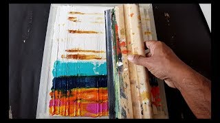 Meaningless??Waste of colors??Do we need to find meaning in everything?? /Abstract painting (Demo)