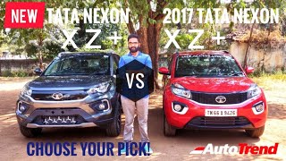 2020 Tata Nexon XZ+ Vs 2017 Nexon XZ+ | Most Detailed Comparison | Which One You like ?