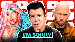 I'M SORRY, Andrew Tate, Nikita Dragun Arrested for Felony Battery, True Geordie, Midterm Misinfo, &