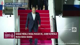Menlu Rusia Lavrov Dilarikan Ke Rumah Sakit Usai Tiba Di Bali
