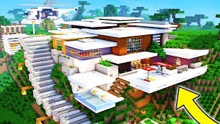 ¡MANSIÓN YOUTUBER DE REDSTONE DE MINECRAFT! ?? HOMENAJE A RAPTOR POR SU MILLÓN