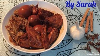 Braised Chicken and Tau Kwa {Tofu} recipe