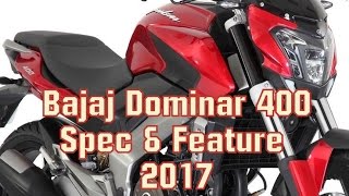 Bajaj Dominar 400 Price, Specification 2017 / MotoShastra