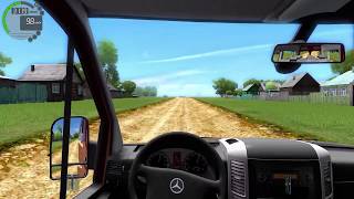 НЕАДЕКВАТНЫЙ ВОДИТЕЛЬ МАРШРУТКИ В CITY CAR DRIVING + ИГРАЕМ НА РУЛЕ!! [РП СИТУАЦИЯ]