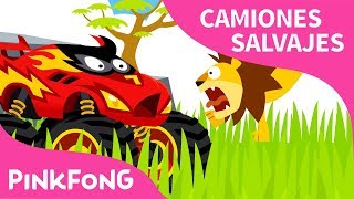 Camión Salvaje en la Jungla | Camiones Salvajes | Pinkfong Canciones Infantiles