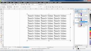 CorelDRAW для продвинутых. Заливка текстом (24)