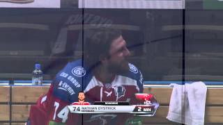 Мусатов бьет головой Ойстрика / Igor Musatov headbutts Nathan Oystrick