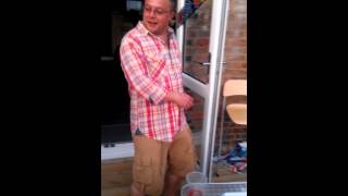 Man loving high heels
