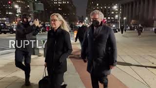 USA: No verdict on day four of Maxwell trial deliberations as judge fears COVID could cause mistrial