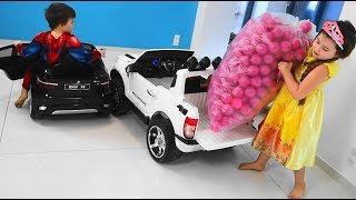 Baby Balls Cars for children games for kids with balls toys