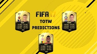 FIFA 17 TOTW 37 PREDICTIONS