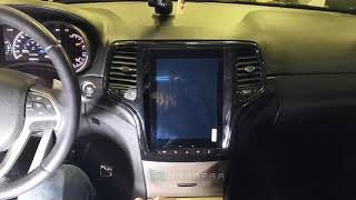Штатная магнитола Parafar с IPS матрицей Tesla для Jeep Grand Cherokee на Android 7.1 (PF999T12)