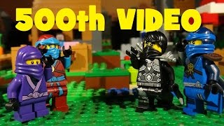 LEGO NINJAGO - AUGUST VLOG - 500TH VIDEO ON YOUTUBE