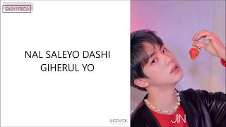 BTS - JAMAIS VU (LETRA FACIL - EASY LYRICS- PRONUNCIACION)