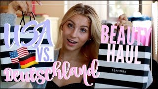 USA vs. DEUTSCHLAND BEAUTY HAUL | Sephora, TARGET